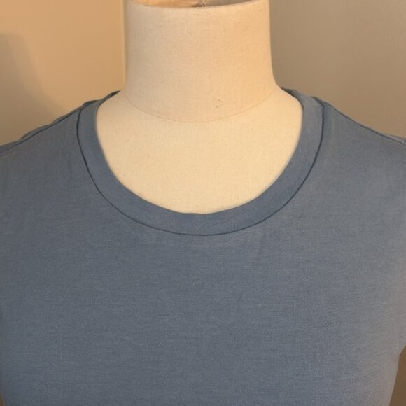 Fat Face Organic Cotton Belle Blue Short Sleeve Tee - Light Blue Sz2 - Picture 2 of 9
